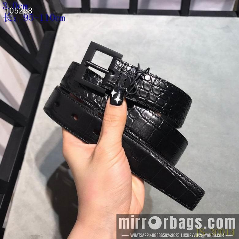 Replica YSL Belt 30mmX95-110cm 8L05