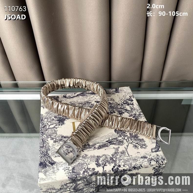 Replica Dior Belt 20mmX90-105cm 8L02