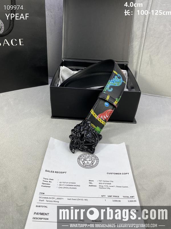 Replica Versace Belt 40mmX100-125cm 8L21