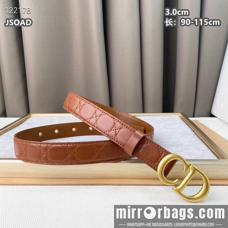 Replica Dior belt 30mmX90-115cm 8L111007