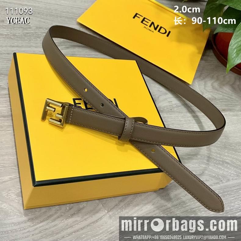 Replica Fendi Belt 20mmX90-110cm 8L01