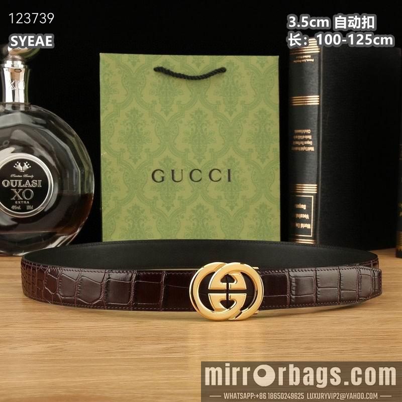 Replica Gucci belt 35mmX100-125cm 8L59