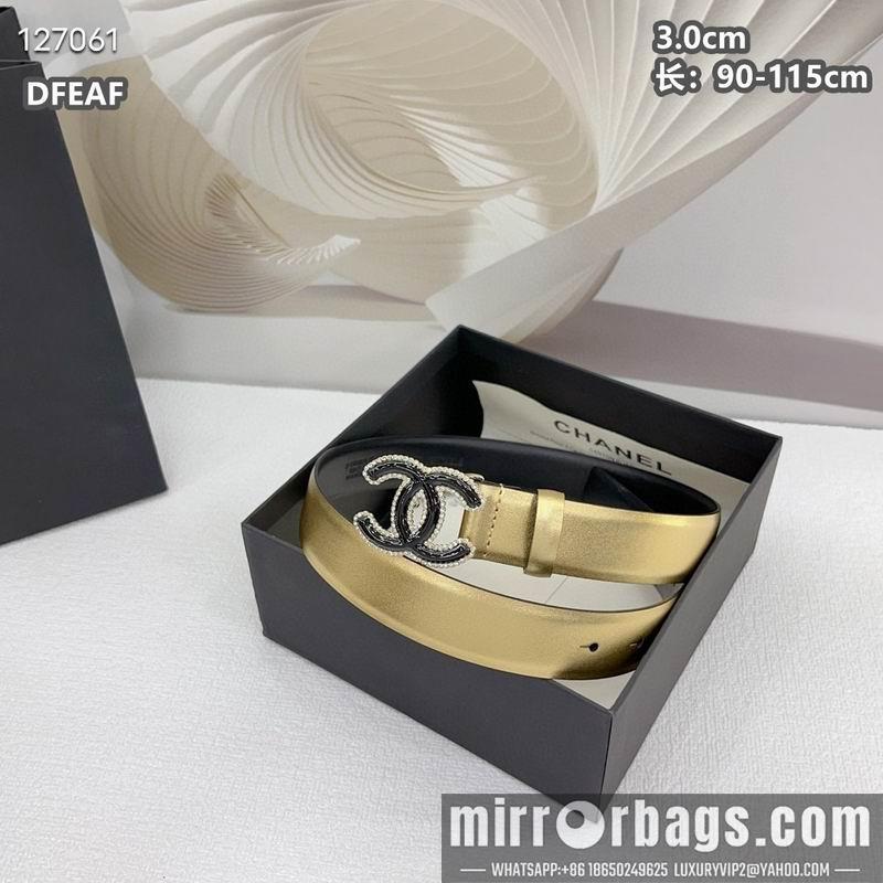 Replica Chanel belt 30mmX90-115cm 8L36