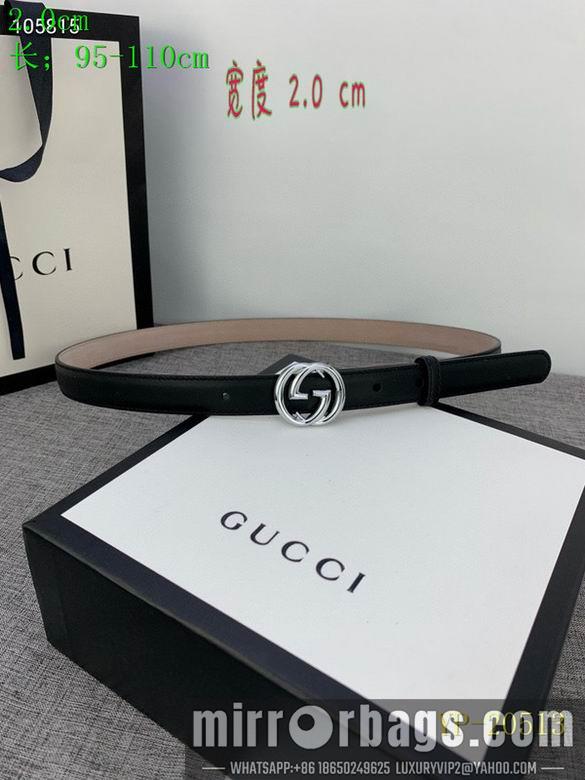 Replica Gucci belt 20mm 95-110cm 8L01