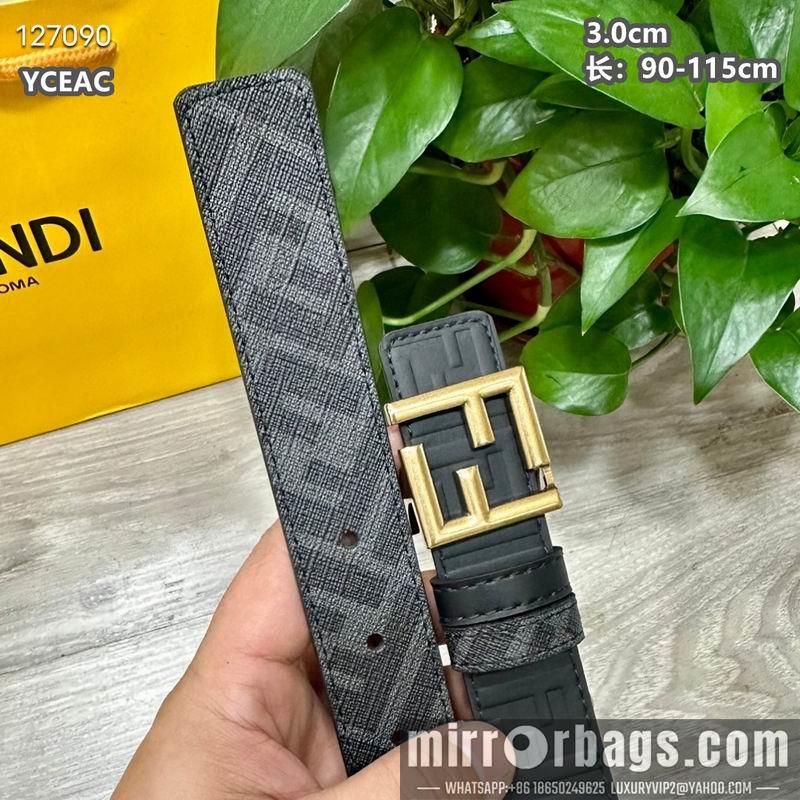 Replica Fendi belt 30mmX90-115cm 8L24
