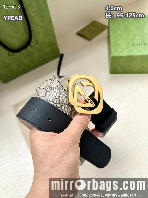 Replica Gucci belt 40mmX95-125cm 8L67