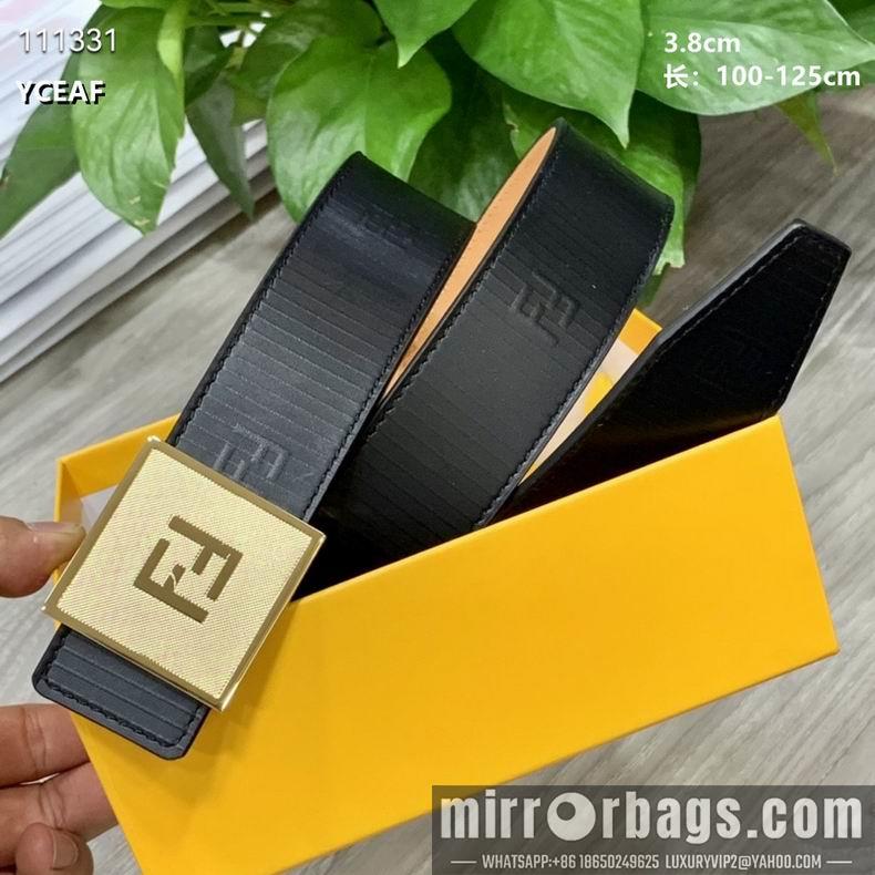 Replica Fendi Belt 38mmX100-125CM 8L09