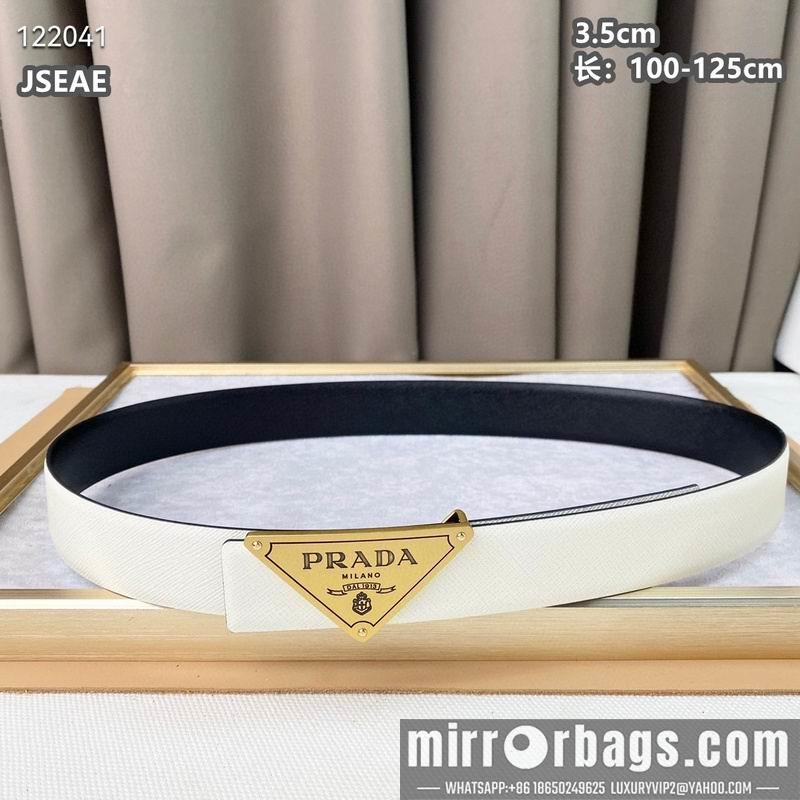 Replica Prada belt 35mmX100-125cm 8L43