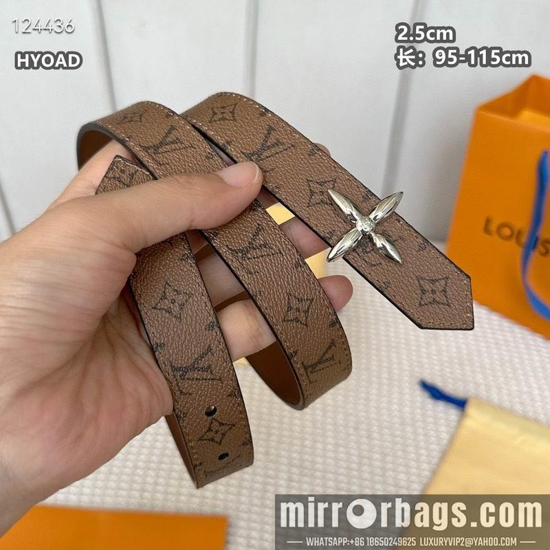 Replica LV belt 25mmX95-115cm 8L14