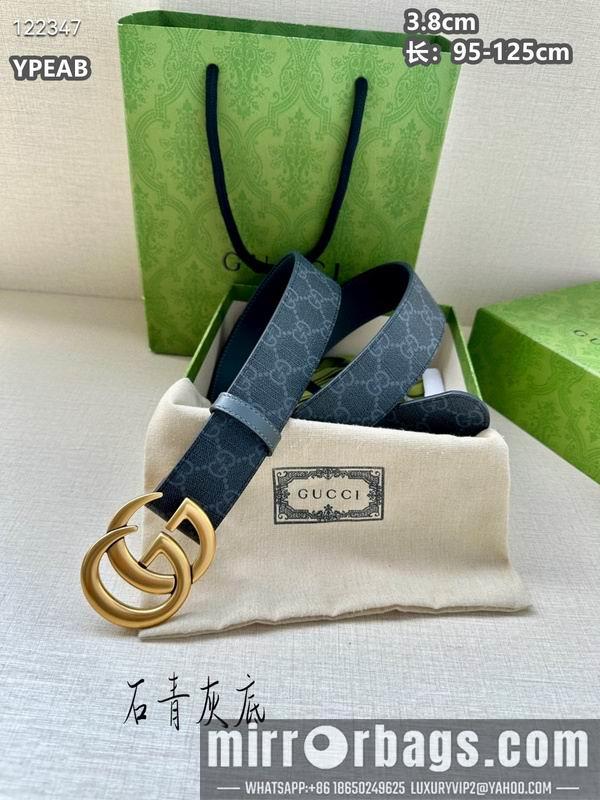 Replica Gucci belt 38mmX95-125cm 8L31
