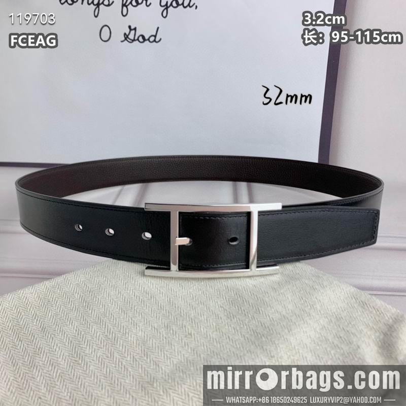 Replica Hermes belt 32mmX95-115cm 8L040802