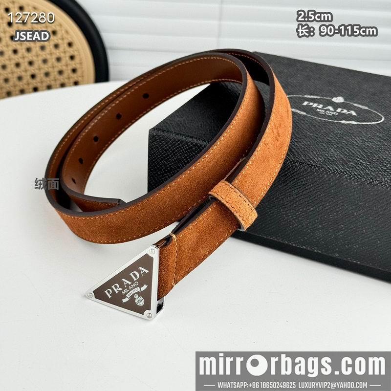 Replica Prada belt 25mmX90-115cm 8L02