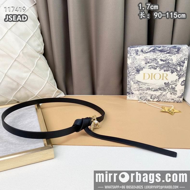 Replica Dior belt 17mmX90-115cm 8L02