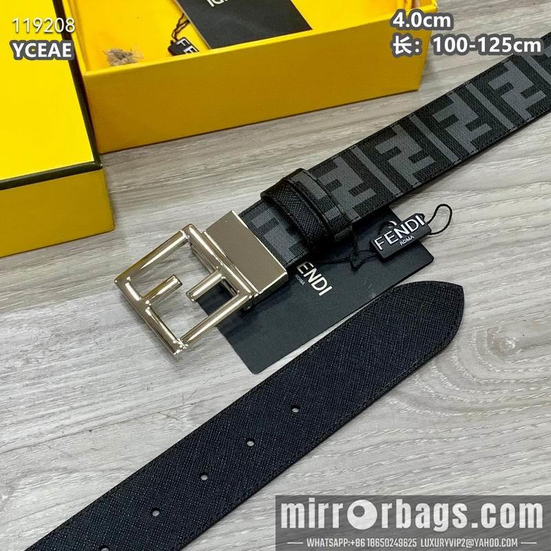 Replica Fendi belt 40mmX100-125cm 8L040813