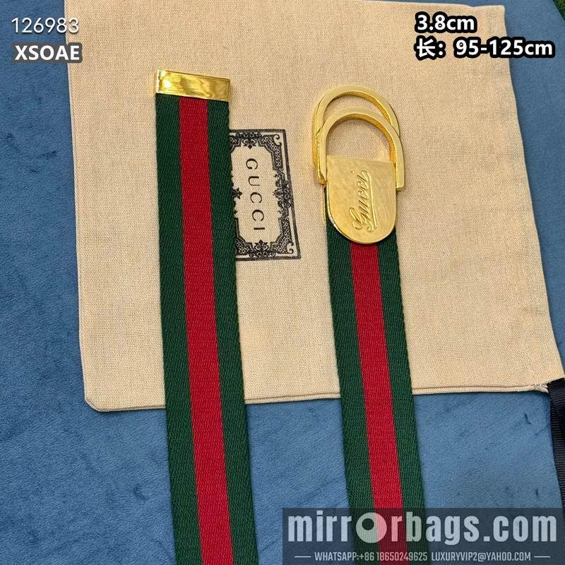 Replica Gucci belt 38mmX95-125cm 8L49
