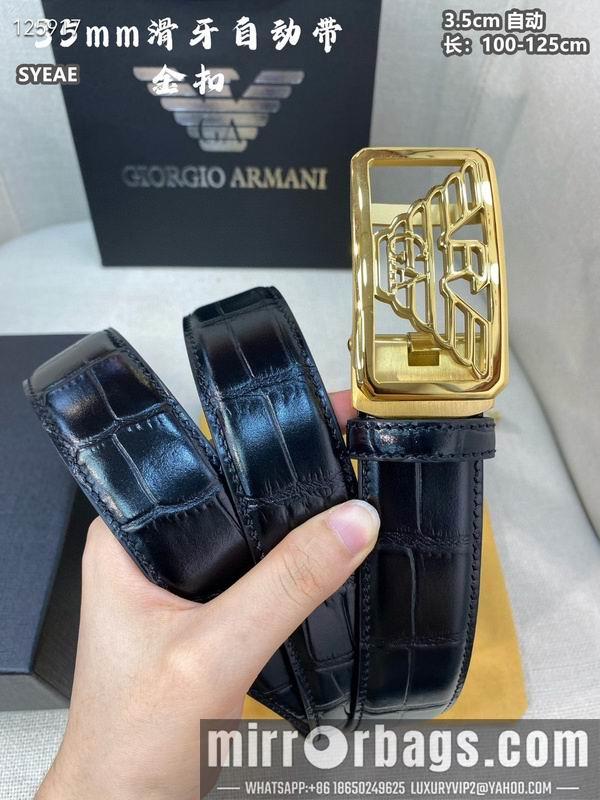Replica Armani belt 35mmX100-125cm 8L05