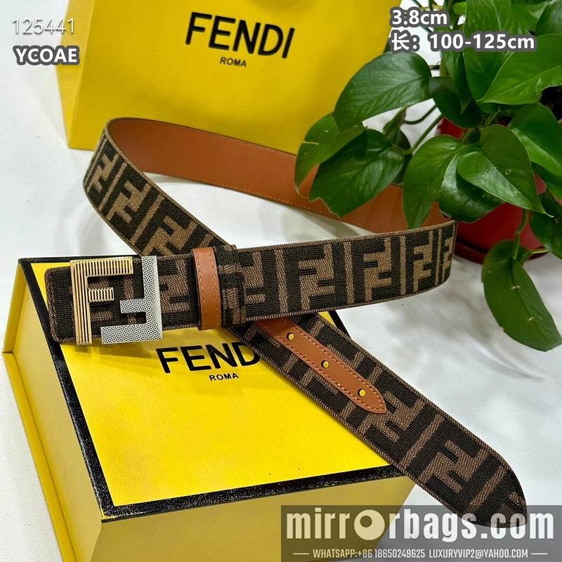 Replica Fendi belt 38mmX100-125cm  8L13