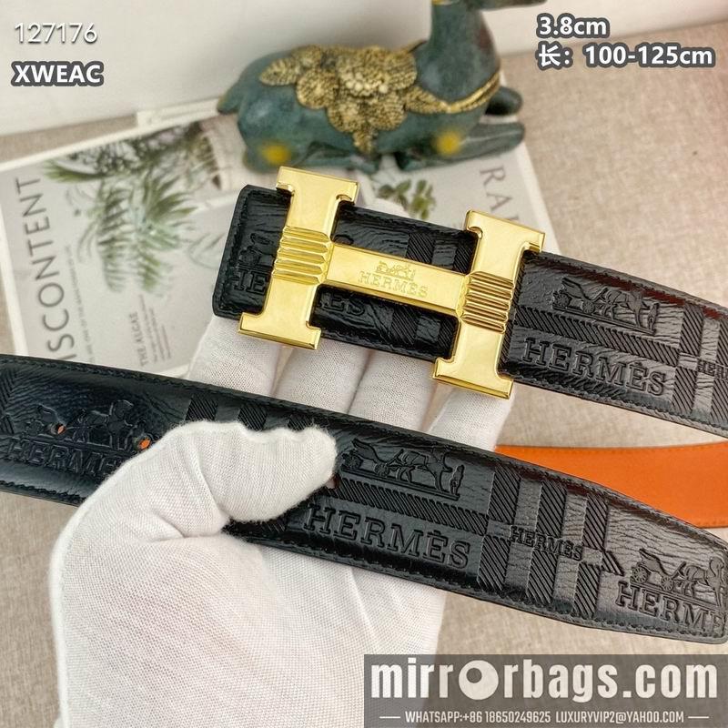Replica Hermes belt 38mmX100-125cm 8L36