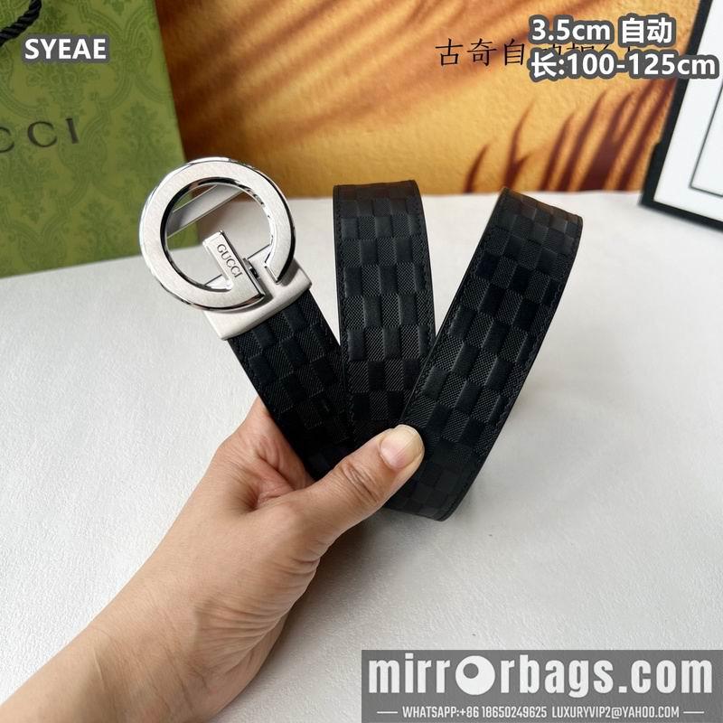 Replica Gucci belt 35mmX100-125cm 8L96