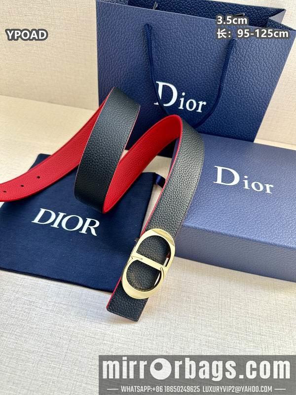 Replica Dior belt 35mmX95-125cm 8L41