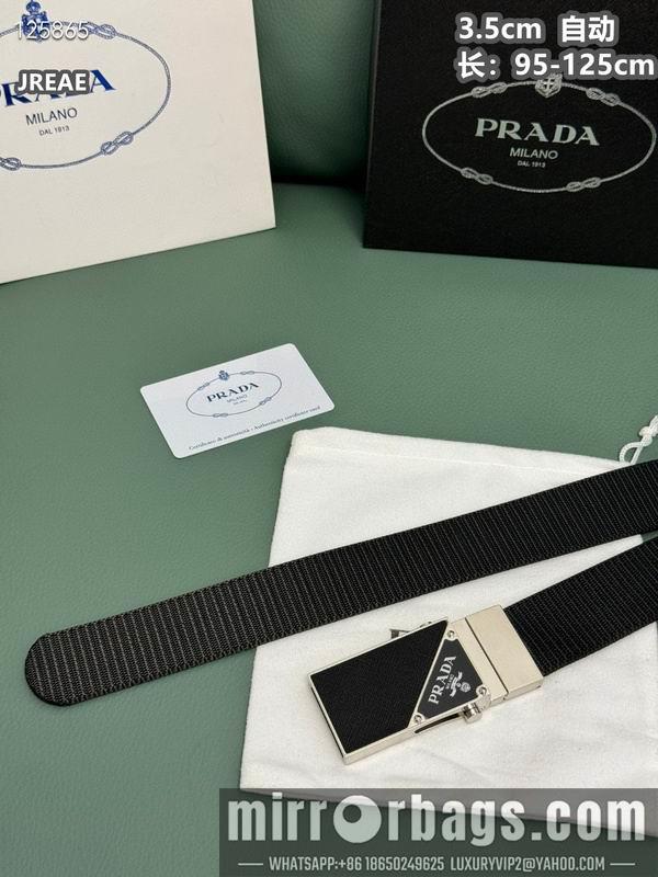 Replica Prada belt 35mmX95-125cm 8L50