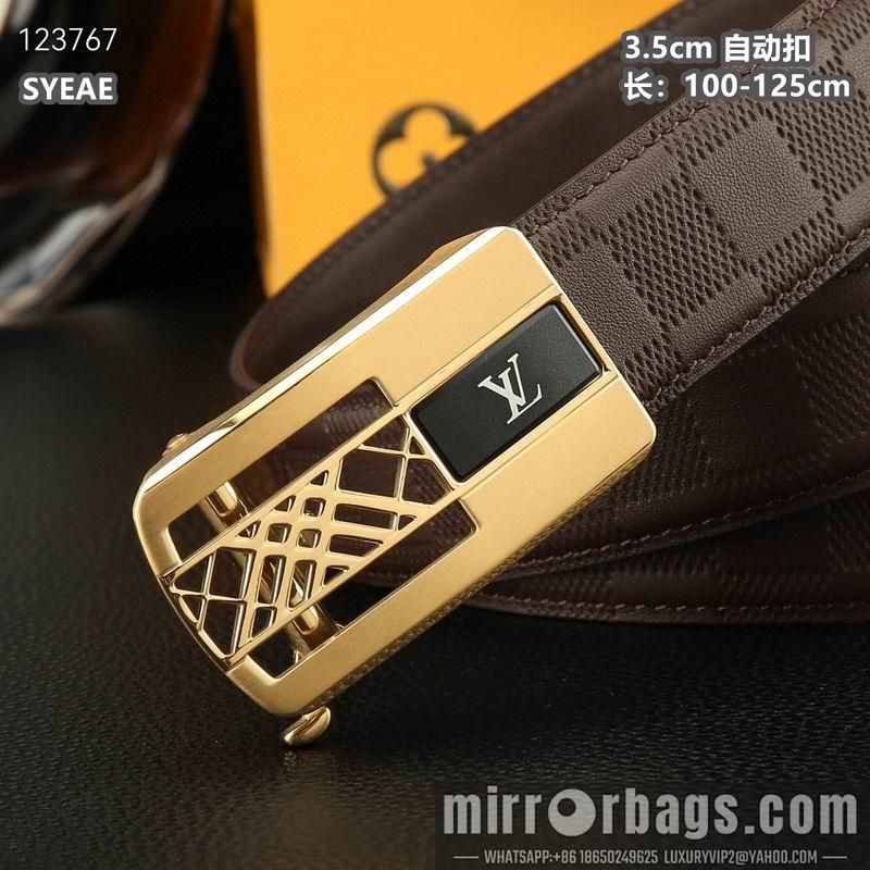 Replica LV belt 35mmX100-125cm 8L60