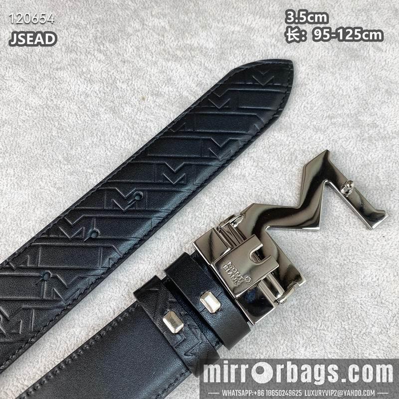 Replica Montblanc belt 35mmX95-125cm 8L072001