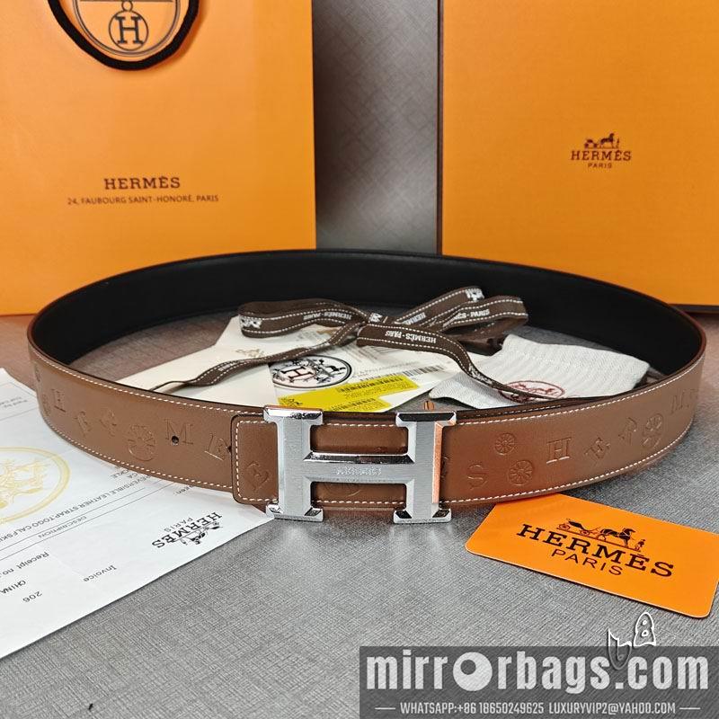 Replica Hermes belt 38mmX90-125cm lb05