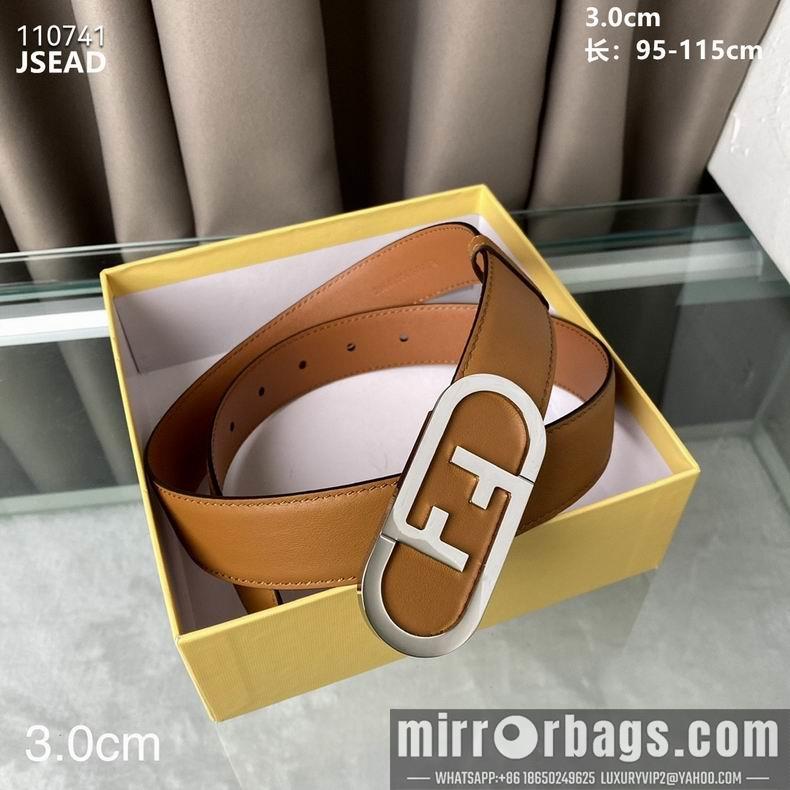 Replica Fendi Belt 30mmX90-115cm 8L02
