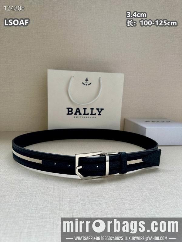 Replica Bally belt 34mmX100-125cm 8L08