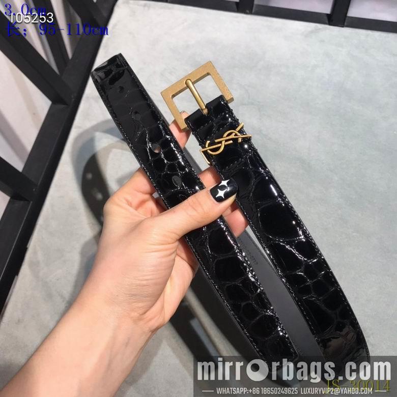 Replica YSL Belt 30mmX95-110cm 8L05