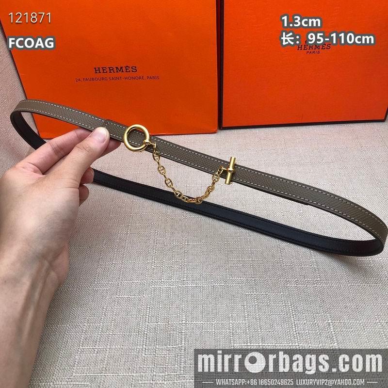Replica Hermes belt 13mmX95-110cm 8L10