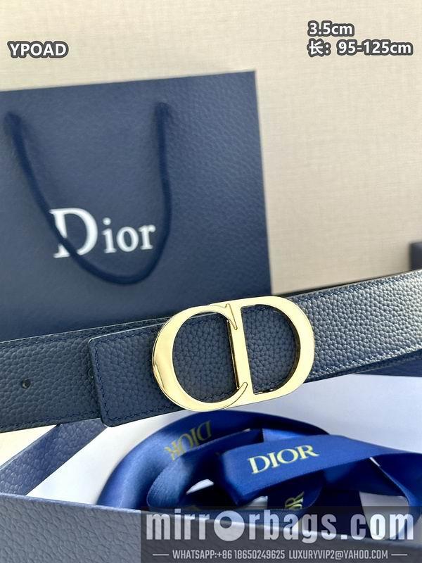 Replica Dior belt 35mmX95-125cm 8L41