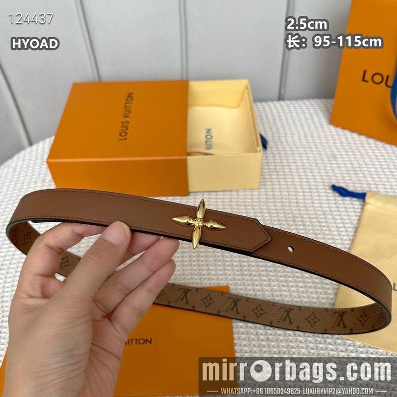 Replica LV belt 25mmX95-115cm 8L14