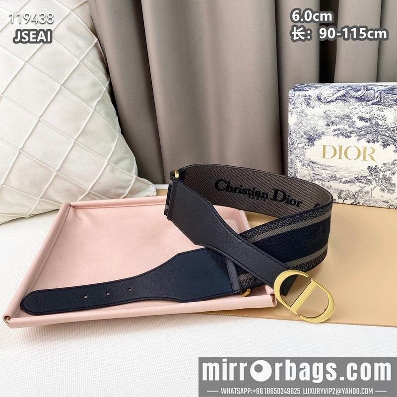 Replica Dior belt 60mmX90-115cm 8L040801