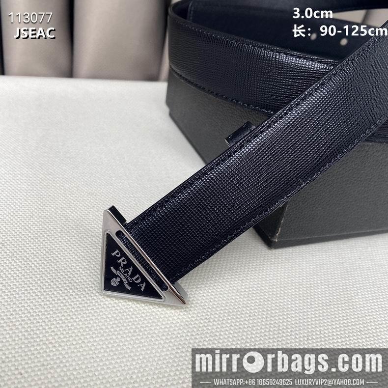 Replica Prada belt 30mmX95-125cm 8L02