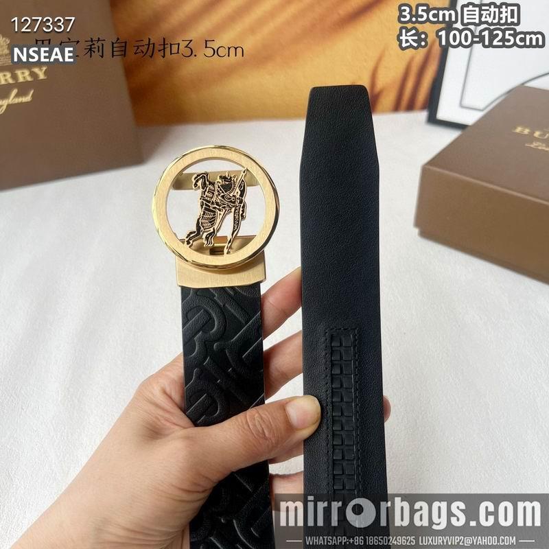 Replica Burberry belt 35mmX100-125cm 8L93