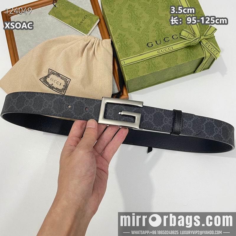 Replica Gucci belt 35mmX95-125cm 8L10