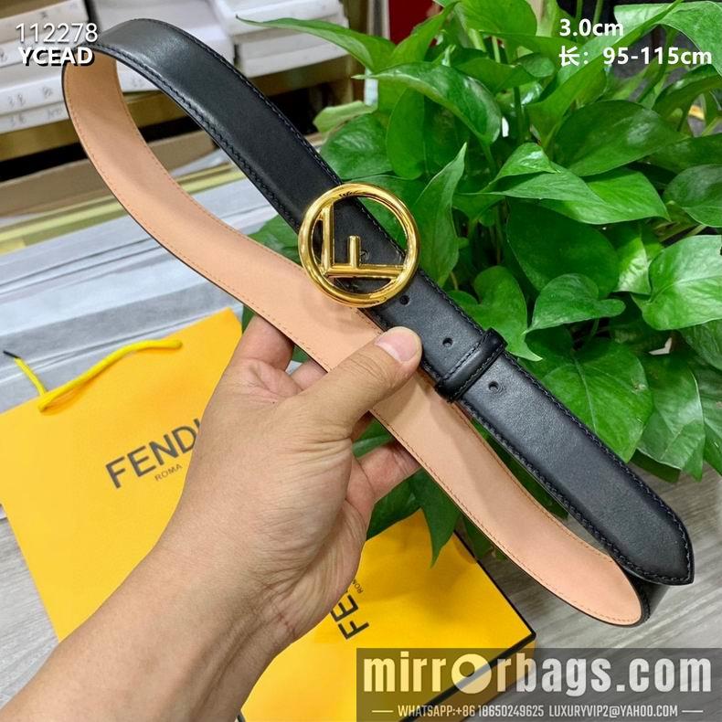 Replica Fendi Belt 30mmX95-115cm 8L07