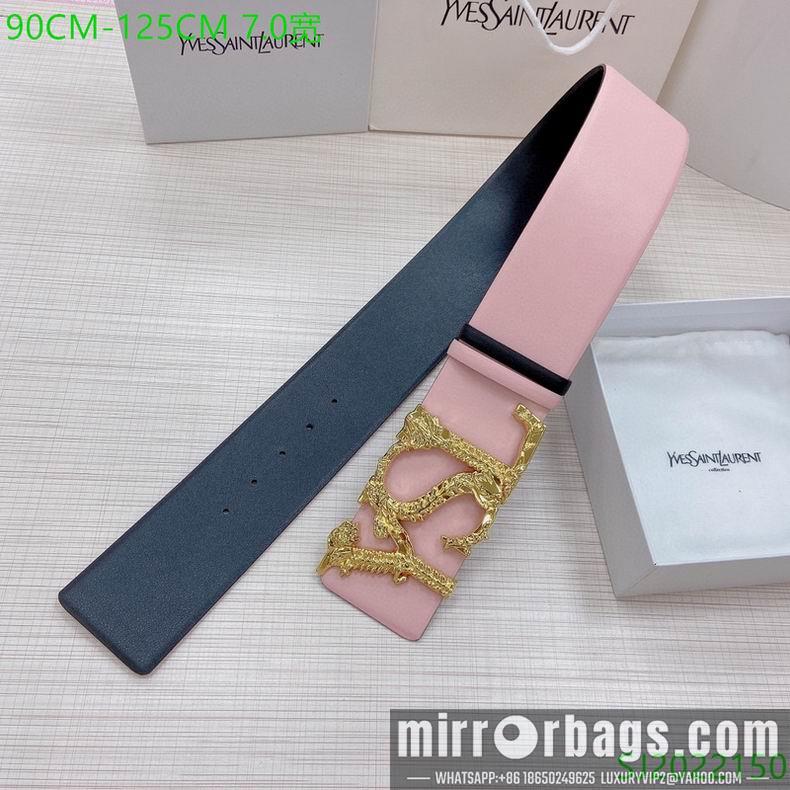 Replica YSL Belt 70mmX90-125cm 7D04