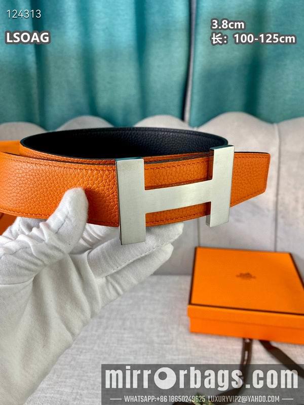 Replica Hermes belt 38mmX100-125cm 8L04