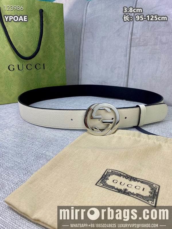 Replica Gucci belt 38mmX95-125cm 8L10