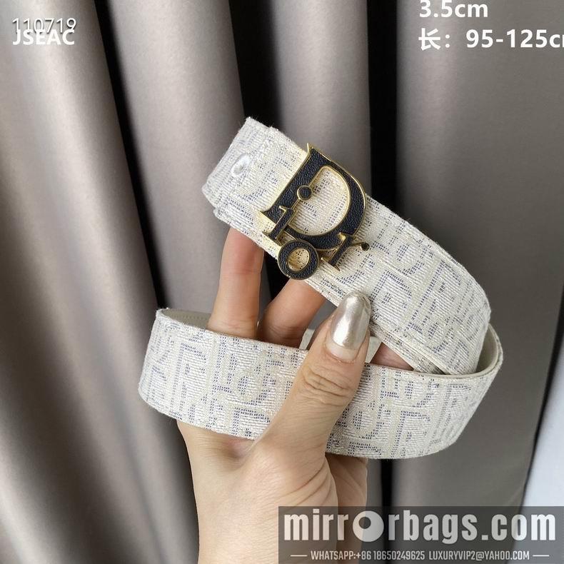 Replica Dior Belt 35mm 95-125cm 8L02