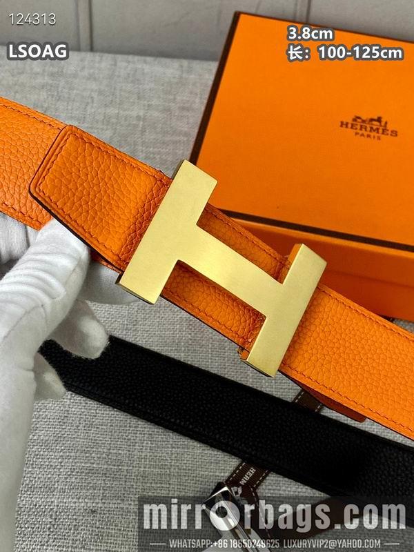 Replica Hermes belt 38mmX100-125cm 8L04