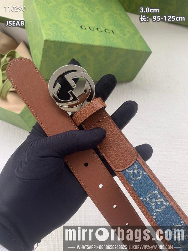Replica Gucci belt 30mmX95-125cm  8L17