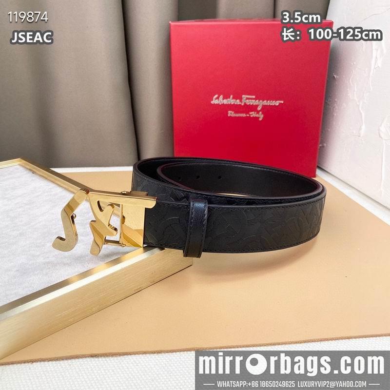 Replica Ferragamo belt 35mmX100-125cm 8L072004