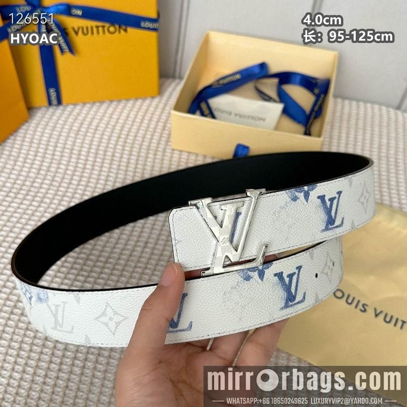 Replica LV belt 40mmX95-125cm 8L09