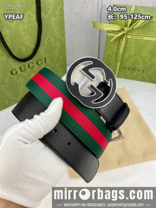 Replica Gucci belt 40mmX95-125cm 8L63