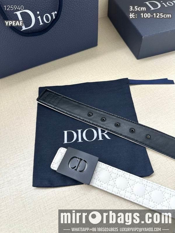 Replica Dior belt 35mmX100-125cm 8L30
