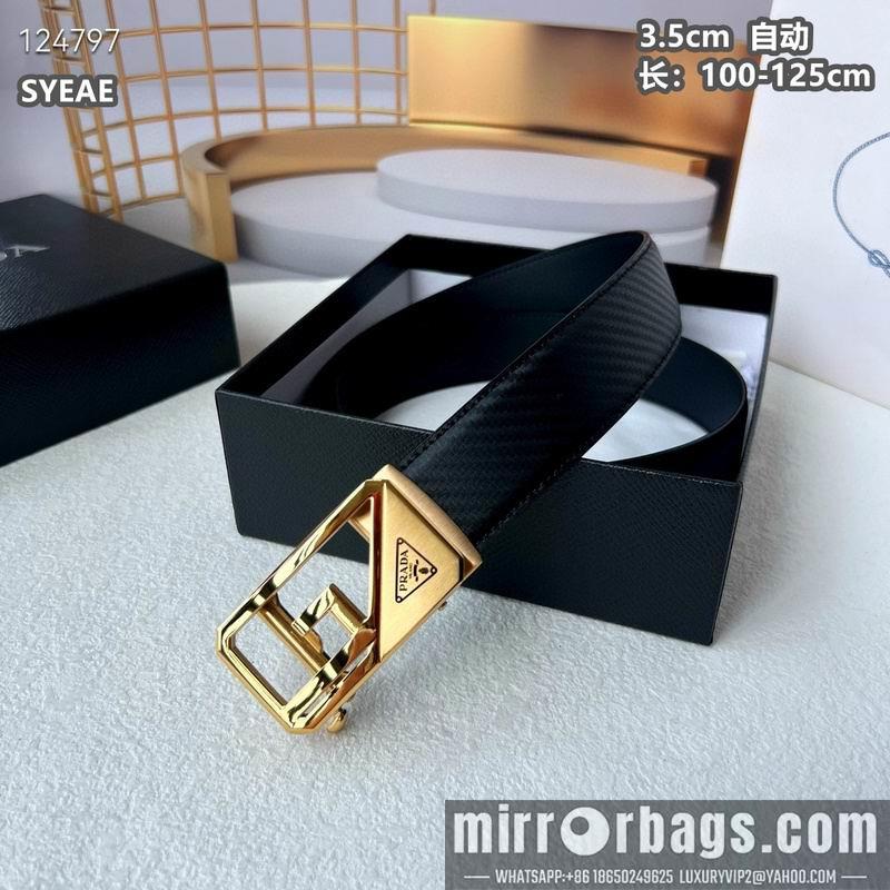 Replica Prada belt 35mmX100-125cm 8L53
